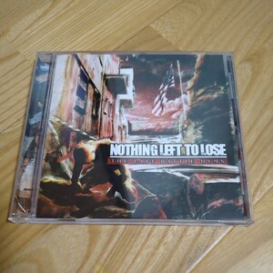 NOTHING LEFT TO LOSE 高速メロディック SKATE ADHESIVE BELVEDERE NOFX FAT WRECK BELLS ON VENEREA SATANIC SURFERS STRUNG OUT