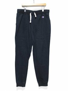 Champion チャンピオン ロゴ ワッペン チノ生地 スリムパンツ 黒 L