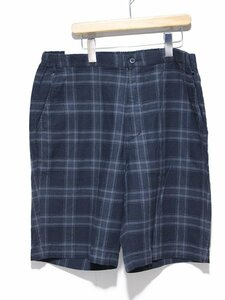 未使用タグ付 1990円 UNIQLO ユニクロ リネン コットン イージー ショートパンツ L