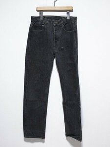 LEVI STRAUSS&CO. リーバイス 501 XX ボタンフライ ブラックデニムジーンズ 31