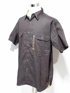 Dickies ディッキーズ ロゴ 半袖 ワークシャツ XL