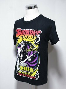 SUMMER SONIC 2010 半袖 ロック Tシャツ 黒 M