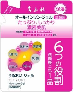 ちふれ うるおいジェル詰替用 オールインワン 保湿 無香料 1 個