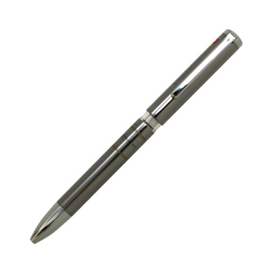 三菱鉛筆 ペンホルダー スタイルフィットマイスター ガンメタリック 3色ホルダー