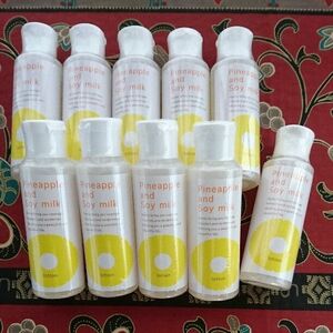 [ new goods ] pineapple soybean milk lotion *100ml×10 pcs set # Suzuki herb research place / body care / lotion / beauty /. care 