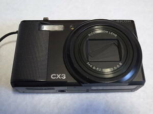  Ricoh RICOH CX3 black compact digital camera secondhand goods 