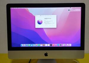 ★iMac 21.5インチモデルA1418 2015年製 i5 2.8G メモリー16GB SSD24GB/HDD1TB液晶割れ有 macOS/Win11OSジャンク扱い