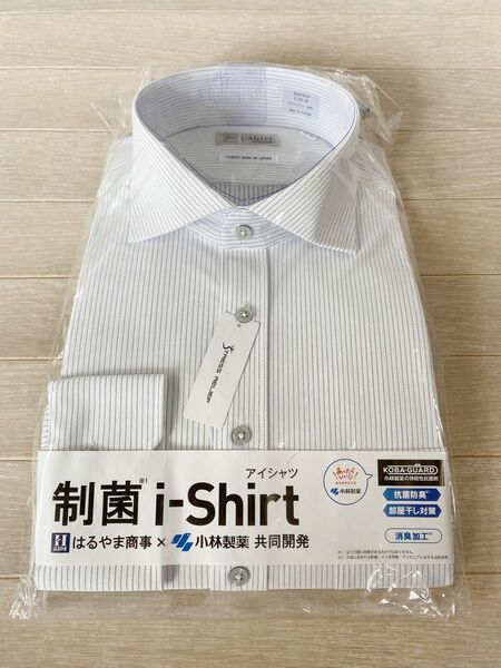 未使用 ビジネスシャツ ドレスシャツ ワイシャツ 形態安定加工 LLサイズドレスシャツ
