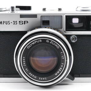 ★美品★ OLYMPUS 35 SP G.ZUIKO 42mm F1.7 オリンパス レンジファインダー 完動 ◆776の画像6