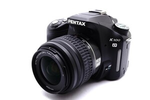 ★美品★ PENTAX ペンタックス K100D / smc PENTAX-DAL 18-55mm F3.5-5.6 AL Body Lens レンズキット キレイ 完動 セット ◆9799