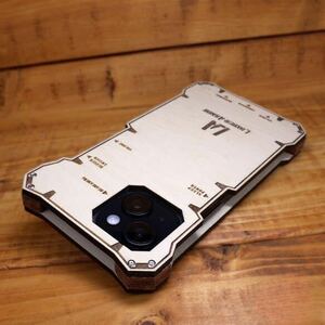 iPhone15 pro max LUMBER-ARMOR（ランバーアーマー）の木製ケース