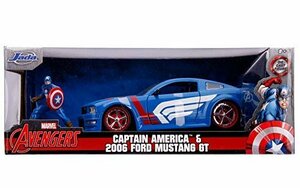 JADA TOYS ジェイダトイズ 2006 Ford Mustang GT Captain America 1/24 ミニカー