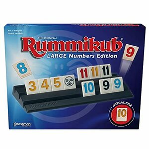 ボードゲーム ラミィキューブ Rummikub: Large Numbers Edition ボードゲーム 輸入版 日本語説明書なし