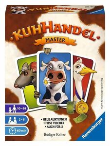 クーハンデル マスター カードゲーム ラベンズバーガー Ravensburger Kuhhandel Master Card Game 英語版 日本語説明書なし