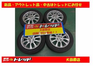 大田原店★中古ホイールタイヤSET4本★ジョーカー 15インチ4.5Ｊ★ヨコハマ IG60 165/65R15★ソリオ/タフトなど