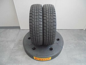 バリ溝中古『札幌東苗穂店』 2020年製 ダンロップ ウィンターマックス02 165/70R14 2本 補修用にいかがでしょう パッソ ヴィッツ等