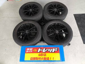 ★山形店 中古冬タイヤ＆アルミ4本セット ベンツ GLA純正 1865 PCD112 5H +44 & YOKOHAMA IG60 215/60R18 2020年製