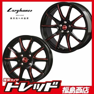 ★福島西★送料無料★軽自動車★新品夏タイヤホイールSET★ラグジーヘインズ LH015 14インチ 4.5J 4H100+45＆ヨコハマ PA03 165/55R14