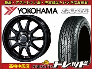 高崎中居店 新品ホイール サマータイヤ 4本セット AZ-Sports RC10 14インチ 4.5J × ヨコハマ S306 155/65R14 N-BOX/タント/ワゴンR他