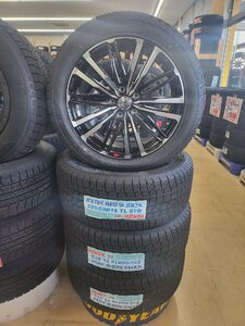 大田原店★新品スタッドレスタイヤホイールセット★スマック クレスト 18x8.0J +45★KENDA ケンダ KR36 235/50R18★アルヴェルなど