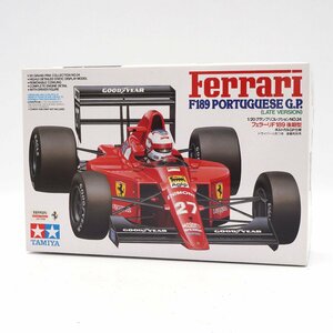 【未組立】タミヤ TAMIYA 1/20 グランプリコレクションNo.24 フェラーリ F189 後期型 ポルトガルGP仕様 フルディスプレイモデル [H800691]