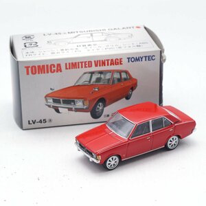 TOMYTEC 1/64 トミカリミテッドヴィンテージ LV-45a 三菱 ギャラン AⅡGS レッド ミニカー [H800751]