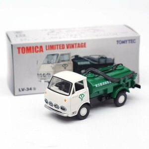 TOMYTEC 1/64 トミカリミテッドヴィンテージ LV-34b プリンス クリッパー バキュームカー 東京清掃局 ミニカー [H800774]