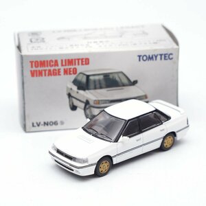 TOMYTEC 1/64 トミカリミテッドヴィンテージネオ LV-N06b スバル レガシィ RS ホワイト ミニカー [H800773]