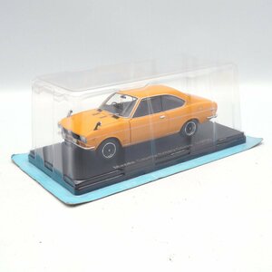 【未開封】Hachette アシェット 国産名車コレクション 1/24 マツダ カペラ ロータリー 1970年式 オレンジ ミニカー本体のみ [H800748]