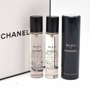 【残量たっぷり】CHANEL シャネル ブルー ドゥ シャネル KDP トラベル スプレイ 20ml×3本 香水 [S207815]