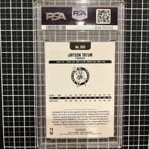 【PSA9鑑定品】ジェイソンテイタム JASON TATUMルーキーカード NBA_画像2