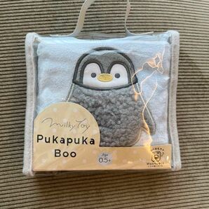 新品未使用◆Pukapuka Boo 布絵本　ペンギン