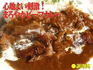 肉力[AM]寒い冬もあたたかく！まろやか【ビーフカレー500g】