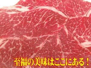 肉力[PM]お鍋/すき焼きに！特上国産牛【ロース切落し500g】