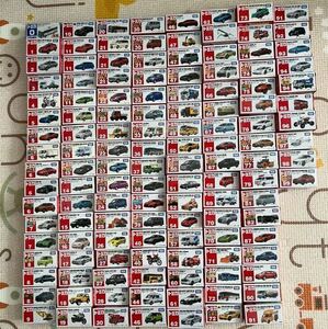  free shipping records out of production great number red box Tomica 129 kind set 