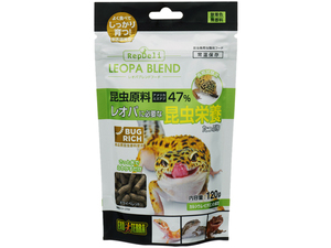 ◎　レオパブレンドフード120g　ジェックス(GEX)　エキゾテラ(EXOTERRA)　昆虫食爬虫類用フード　新品　消費税0円　◎