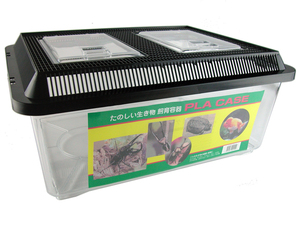 * plastic case extra-large Flat black SUZUKI breeding container consumption tax 0 jpy new goods price *