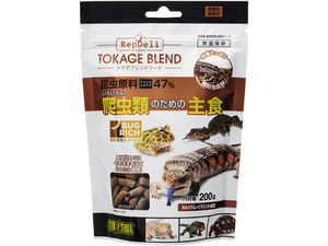 ★　トカゲブレンドフード200g　ジェックス(GEX)　エキゾテラ(EXOTERRA)　昆虫食・雑食性爬虫類用フード　新品　消費税0円　★