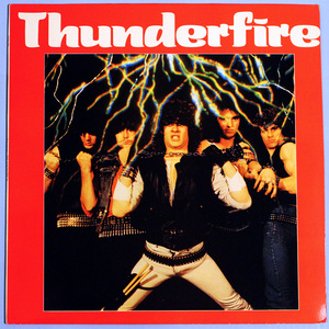 ◆ヘビメタ/ワンオーナー美品/LP◆Thunderfire「Thunderfire」Roadrunner RR 9879、オランダ製EU盤、Heavy Metal