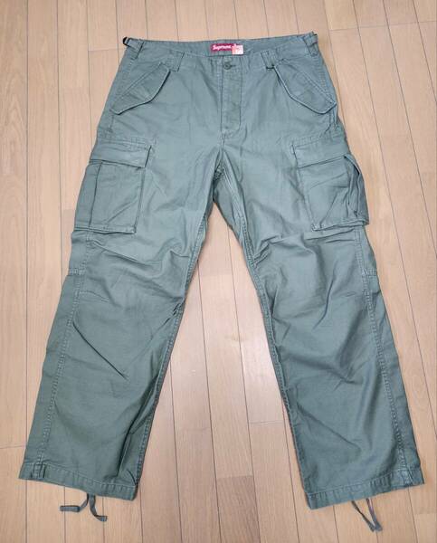 supreme cargo pant &#34;olive&#34;(21ss) 新品未使用　34 L