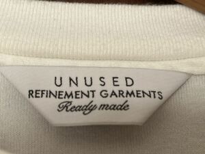 ●UNUSED●US1686●long sleeve t-shirt●WHITE●