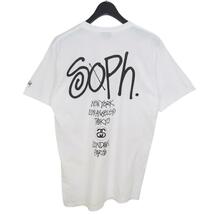 ソフネット×ステューシー SOPHNET.×stussy WORLD TOUR Tee ワールドツアープリントTシャツ SOPH-150161 ホワイト サイズ:M 8066000241470_画像1