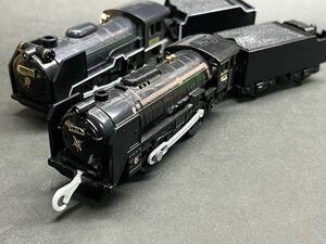 中古！サウンドC62 1号機と普通のD51 200号機のセット！