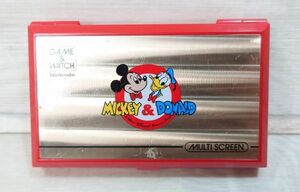 [ liquid crystal OK* electrification OK] nintendo Nintendo Game & Watch MICKEY & DONALD Mickey & Donald DM-53 present condition goods G240520095-3