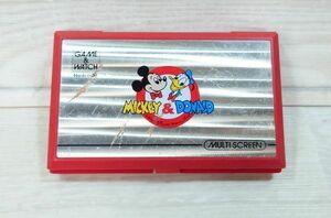 [ liquid crystal OK* electrification OK] nintendo Nintendo Game & Watch MICKEY & DONALD Mickey & Donald DM-53 present condition goods G240509050-1
