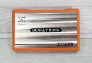 【液晶OK・通電OK】 任天堂 Nintendo ゲームウォッチ DONKEY KONG ドンキーコング DK-52　現状品　G240509051-2