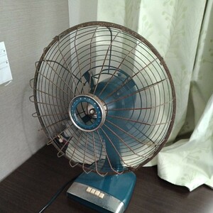 [ б/у товар ]Fuji Silent Fan /FKS-3061/ античный вентилятор 30cm