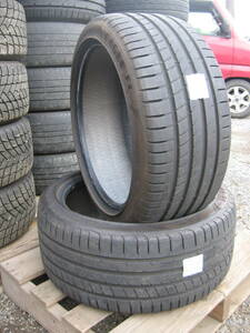 中古タイヤ　235/40R18　’21製　グッドイヤー EAGLE F1 アシンメトリック2 ●　2本組　9分山