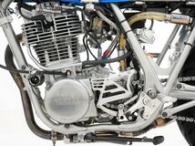 フルカスタム SR400 2008年 FCRキャブ SYM'Zフルエキ EXCELホイール OHLINSサス BORE-ACEステップ WMフェンダー bremboラジポン＆キャリパ_画像2