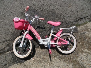 U*SWEET MELODY PRETTY PRINCESS 16×1.75 дюймовый ребенок велосипед девочка розовый * там там прекрасный товар * пробег OK